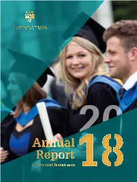 Annual Report 2018 UCD Foundation