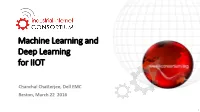 Machine Learning and Deep Learning for IIOT