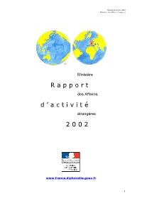 R a P P O R T D ' a C T I V I T É 2 0