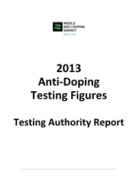 1 2013 ADAMS Testing Figures MAY