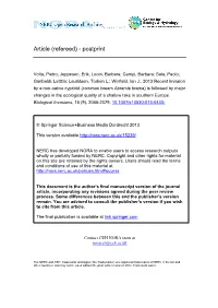 Article (Refereed) - Postprint