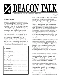 Director's Report