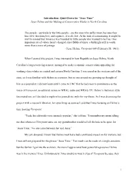 Quiet Down for “Jesse Time” Jesse Helms and the Making of Conservative Media in North Carolina