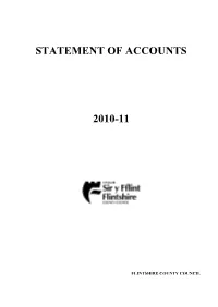 Statement of Accounts 2010-11