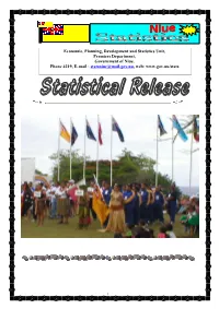 Year (05 January 2004) There Have Been Some Noticeable Observations of the Changes to the Number and Settlement of the Population of Niue