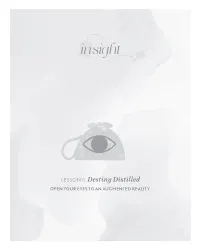 LESSON 6 Destiny Distilled OPEN YOUR EYES to an AUGMENTED REALITY | 138