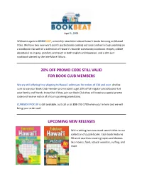 Mutual Publishing Newsletter 4.1.21