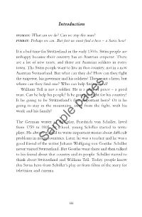 Sample Pages from William Tell