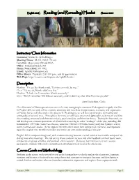 Syllabus Page 1 Evidence