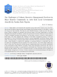 The Challenges of Fisheries Resources
