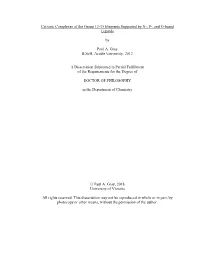 Cationic Complexes of the Group 13-15 Elements Supported by N-, P-, and O-Based Ligands