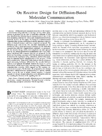 On Receiver Design for Diffusion-Based Molecular