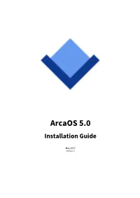 Arcaos 5.0 Installation Guide