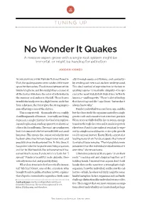 No Wonder It Quakes a Massive Aspen Grove with a Single Root System Might Be Immortal, Or Might Be Heading for Extinction