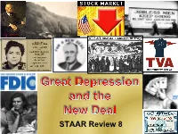 STAAR Review 8 Learning Objective What Were Some of the Major Causes of the Great Depression ?