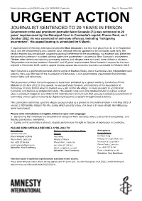 Urgent Action