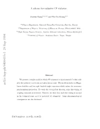 A Scheme for Radiative CP Violation