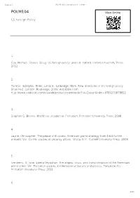 POLM104 | University of Exeter