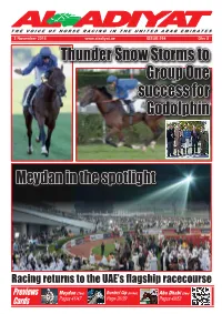 Thunder Snow Storms to Group One Success for Godolphin Meydan In