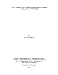 University of Florida Thesis Or Dissertation Formatting