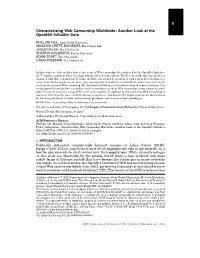 0 Characterizing Web Censorship Worldwide: Another Look at the Opennet Initiative Data