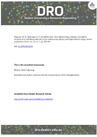 This Is the Accepted Manuscript. Available from Deakin