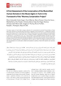 A First Assessment of the Conservation Of