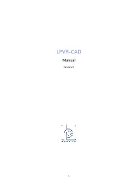 LPVR-CAD Manual