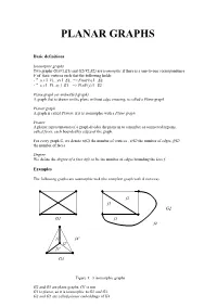 Planar Graphs