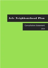 Acle Neighbourhood Plan Appendix 6