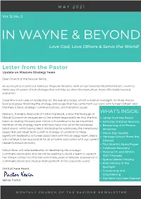 In Wayne & Beyond – May 2021