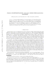 Math.FA] 21 May 2019 Now We Introduce the Notation and Necessary Preliminaries