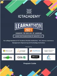 Program Guide Dear Student