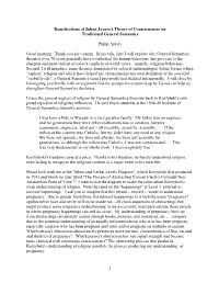 Ramifications of Julian Jaynes's Theory of Consciousness for Traditional General Semantics