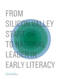 Reading Partners Table of Contents