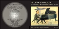 As Dreams Fall Apart