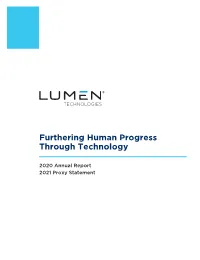 Furthering Human Progress Through Technology