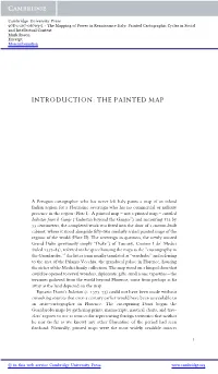 Introduction: the Painted Map
