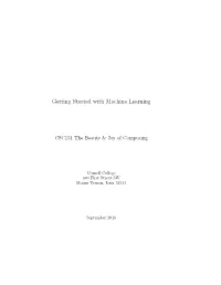Getting Started with Machine Learning