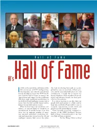 H a L L O F F a M E Academy of Engineering and American Academy of Arts and Sciences