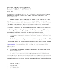 Notice of Filing of Proposed Rule Change to Adopt on a Permanent Basis the Pilot Program for Market-Wide Circuit Breakers in Rule 7.12