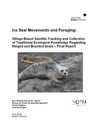 Ice Seal Movements and Foraging: Village-Based Satellite Tracking and Collection of Traditional Ecological Knowledge Regarding Ringed and Bearded Seals