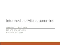 Intermediate Microeconomics