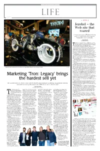 Tron: Legacy Is Displayed During Comic-Con in San Diego on Thursday