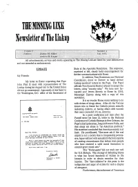 THE MISSING LINN Newsletter of the Littkup