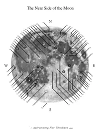 A Map of the Visible Side of the Moon