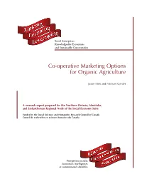 Adult Educators in Co-Operative Development: Agents of Change