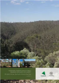 NORTHERN FORESTS NATIVE FOREST RESERVES RESOURCE DOCUMENT Wirrabara Range, Spaniards Gully & King Tree