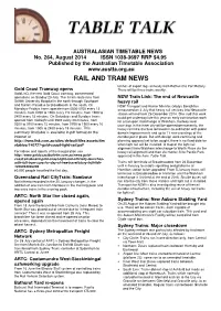 RAIL and TRAM NEWS Tonnes of Export Logs Annually from Bathurst to Port Botany