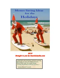 Memorable Holidays 2010 – Team Searchamelia.Com